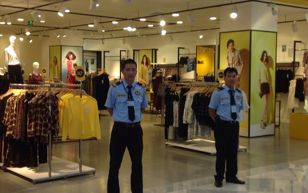 bảo vệ siêu thị, trung tâm thương mại