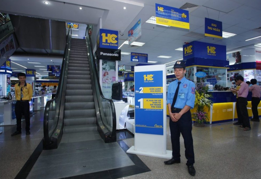 bảo vệ siêu thị, trung tâm thương mại