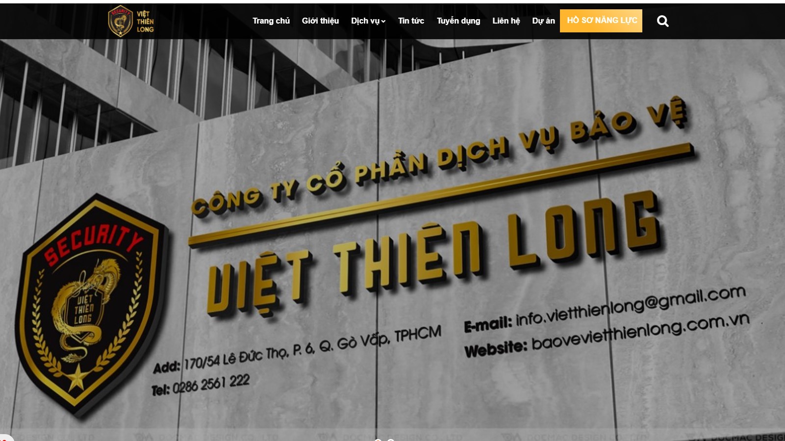 Công Ty Dịch Vụ Bảo Vệ Việt Thiên Long