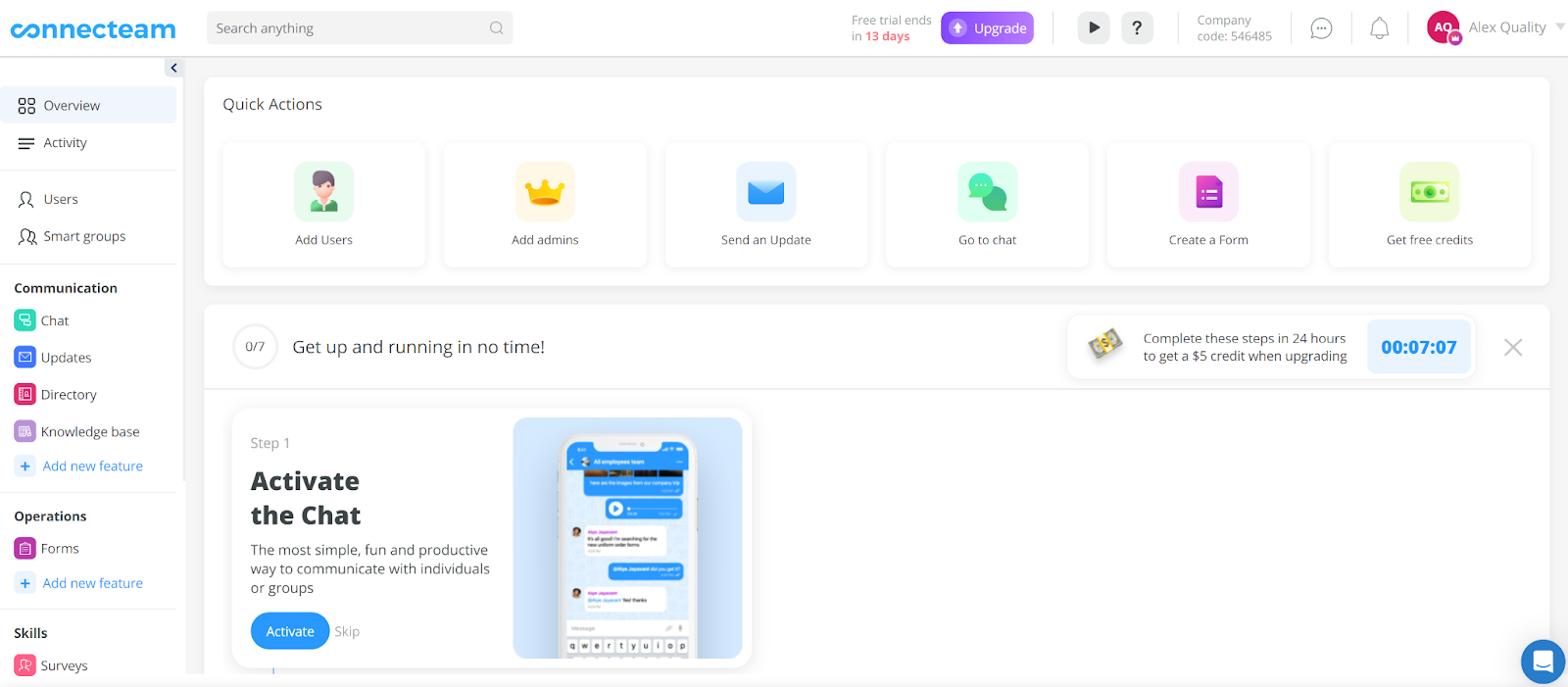 Các phần mềm quản lý ca trực bảo vệ ưu việt hiện nay 11 Phần Mềm Connecteam